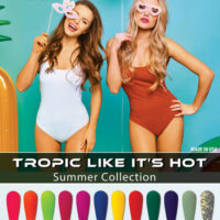 Tropic Like Its Hot (summer Colors) Gel Polish Duo Collection M98 M109)