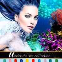 Under The Sea (10 Colors Powder Collection) 145,185,120,192,104,140,107,187,129,186