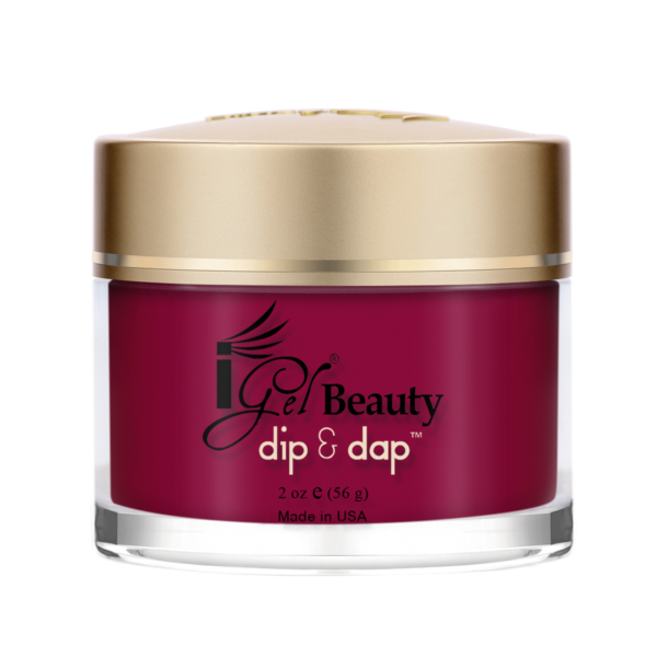 Dip & Dap Powder Dd034 Dark Crimson Recommended For Dip